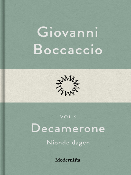 Title details for Decamerone vol 9, nionde dagen by Giovanni Boccaccio - Available